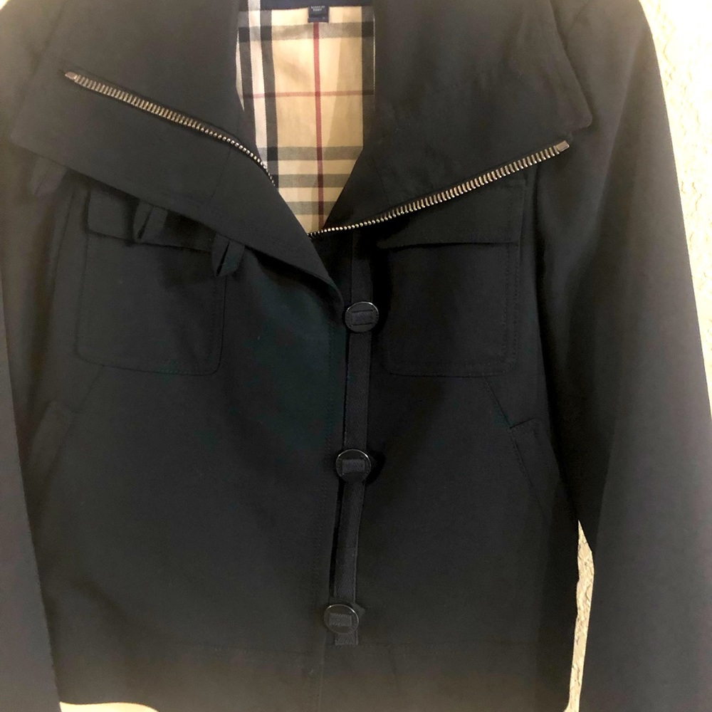 Gently used black jacket, size 6.   True to size